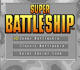 Super Battleship screenshot 4 for Super Nintendo
